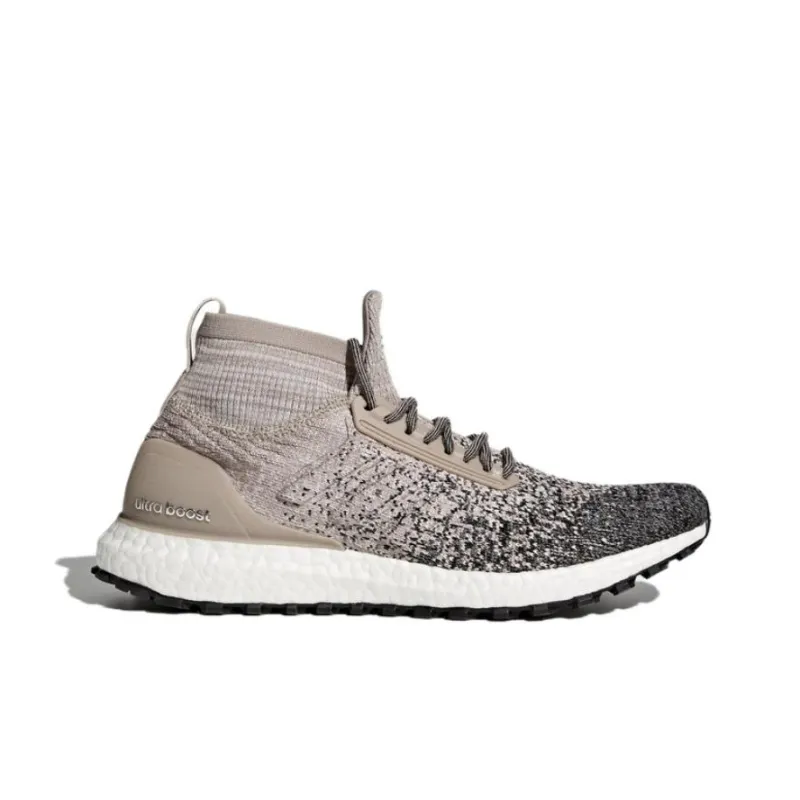 Adidas Ultraboost All Terrain Anti Slip Wear Resistant Mid Top Casual Running Shoes Men's Khaki-1