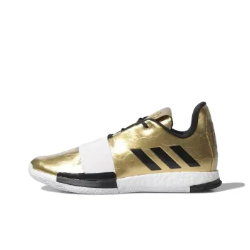 Adidas Harden Vol.3 Anti Slip Wear Resistant Low Top Basketball Shoes Men's Gold