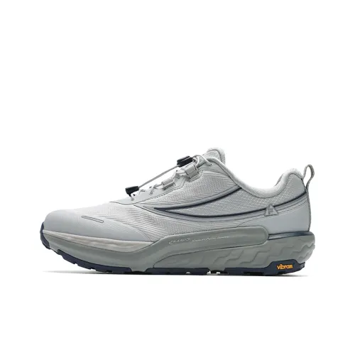 FILA SPD HORIZON Wear Resistant Low Top Running Shoes Men's Microchip Gray