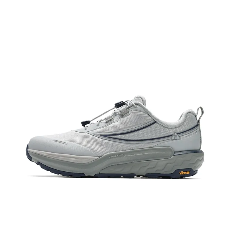 FILA SPD HORIZON Wear Resistant Low Top Running Shoes Men's Microchip Gray-0