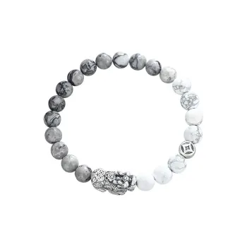 Zhou Jifeng Map Stone Bracelets Unisex