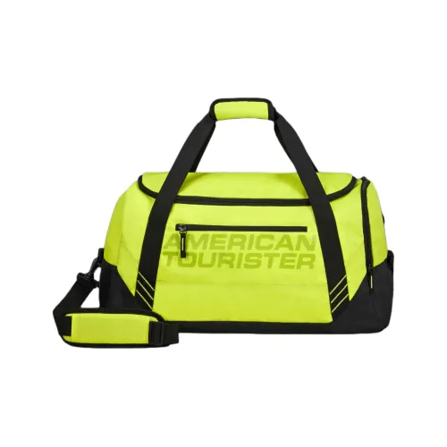 AMERICAN TOURISTER Travel Bags Black With Lime Green Accents