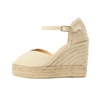 Castañer BIANCA One Strap Sandals Women's Beige
