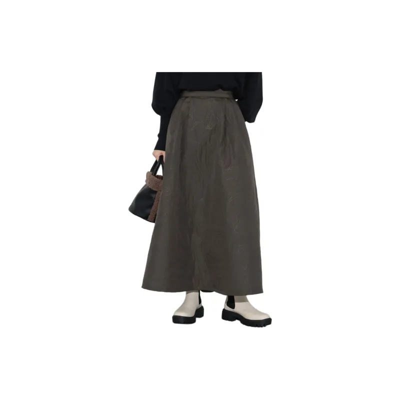 Beams HEART FW24 Casual Long Skirts Women's-12