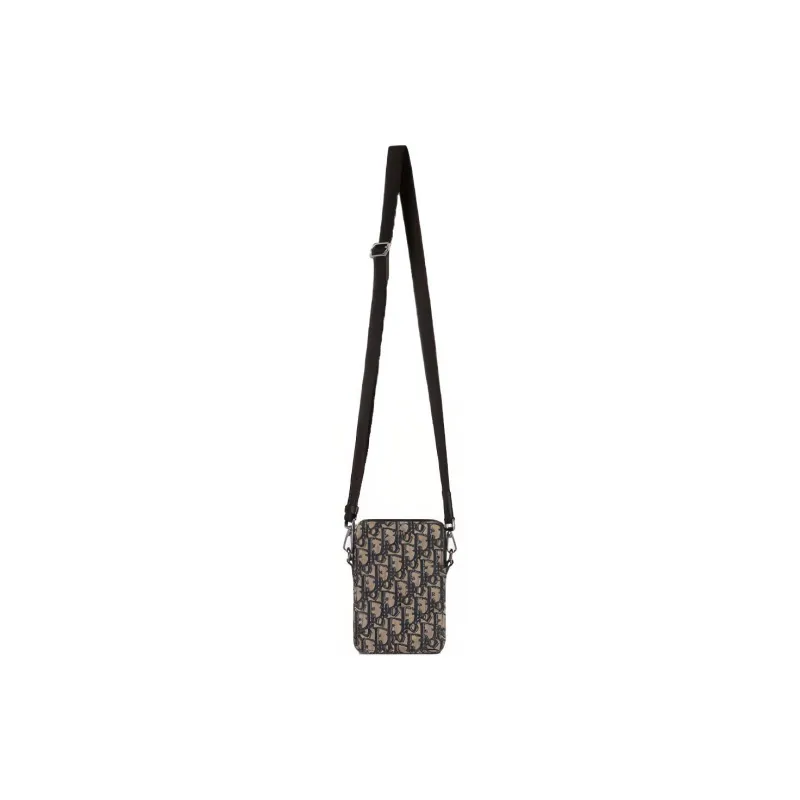 DIOR Canvas Jacquard Canvas Bag, Messenger Bag, Crossbody Bag, Shoulder Bag Men's-2