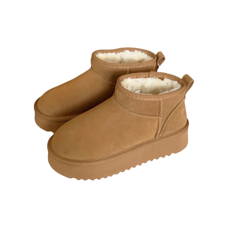 Thin Strips Cotton Slippers, Home Slippers Chestnut-6