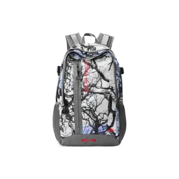 FINITE LOOP Recycled Material Students Backpack Unisex Gray