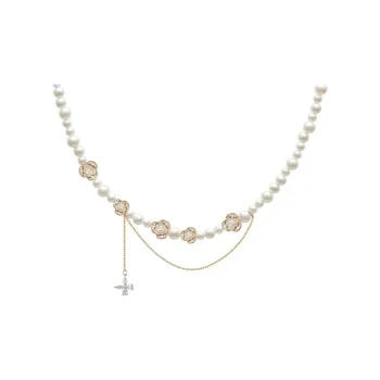 RiotLILY Faux Pearl Necklaces Unisex