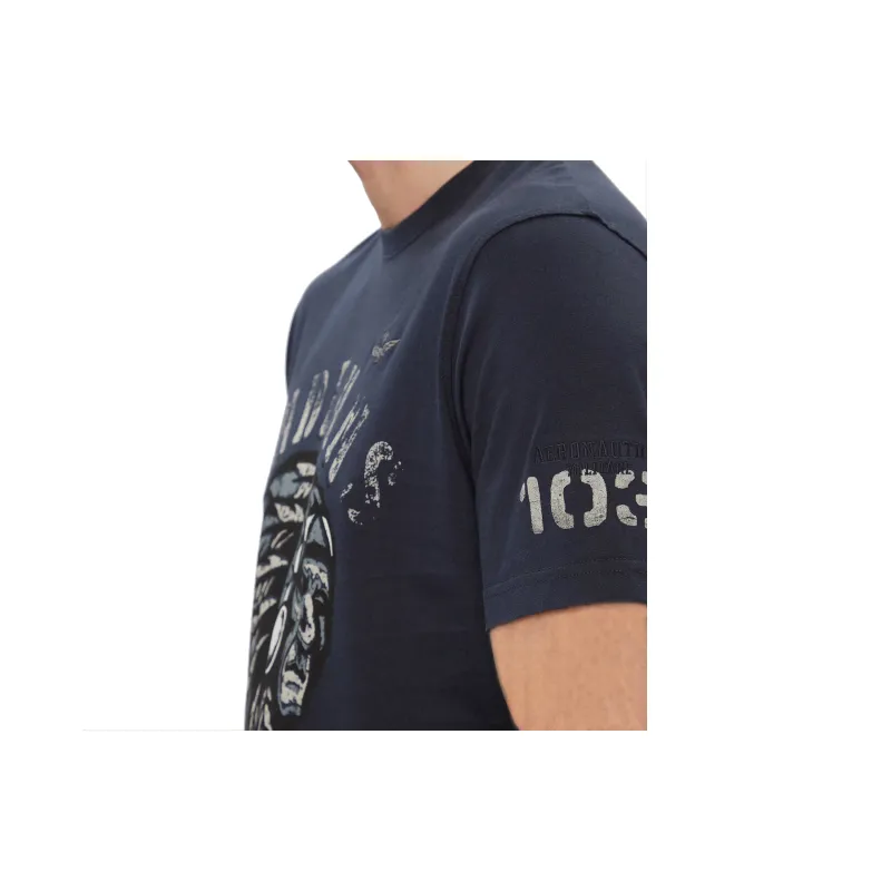 AERONAUTICA MILITARE SS24 T-Shirt Men's Dark Blue-2
