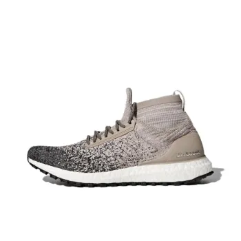 Adidas Ultraboost All Terrain Anti Slip Wear Resistant Mid Top Casual Running Shoes Men's Khaki