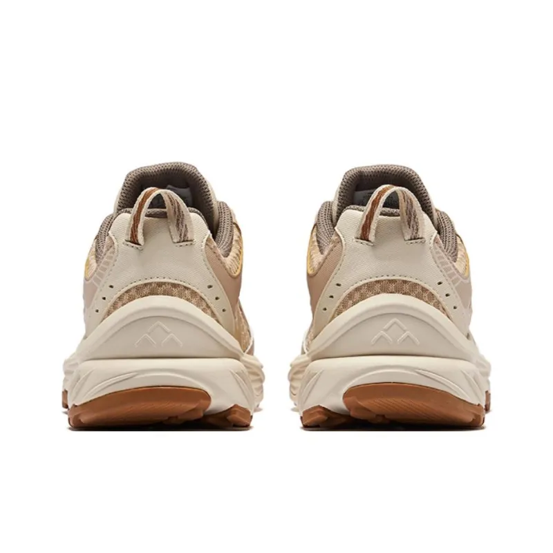 Erke Cushioned Slip Resistant Support Low Top Casual Shoes Men's Oat Warm Linen-3