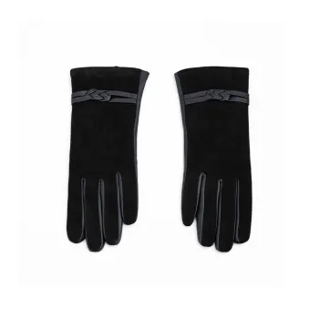Yamaichi Maru Sheepskin+Sheep Suede Gloves Women's