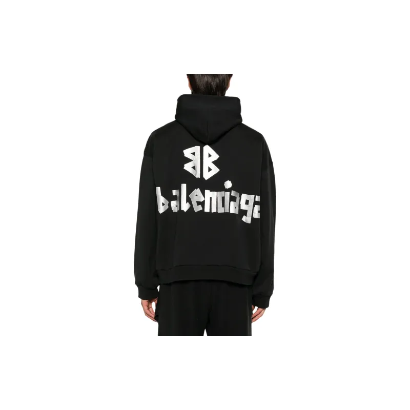 Balenciaga Ripped Pocket Hoodie-3