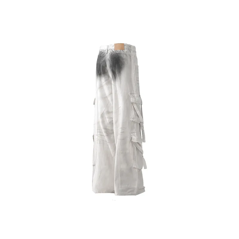 WELTER EXPERIMENT Jeans Unisex White-3