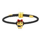 Solid Gold Princess Beginner Chain[Black Cord]