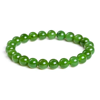 Artisan Lock Heart Jade Hetian Jade Bracelets Jasper Unisex