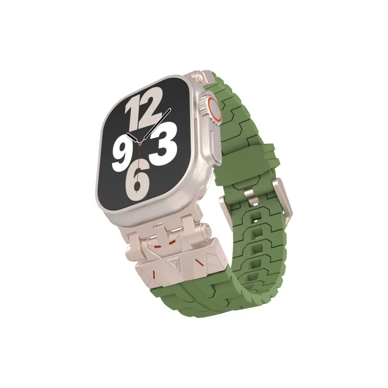 MSSM Watch Band Apple Compatibility Silicone Material-8