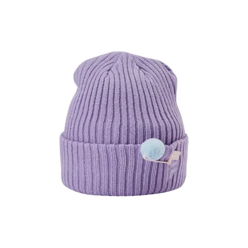 FILA FUSION Acrylic Beanies Unisex Perilla Purple