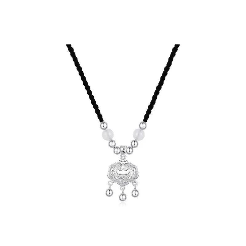 Koran 999 Fine Silver Necklaces Women's-4
