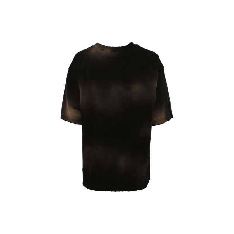 WE11DONE Distressed T shirt-1