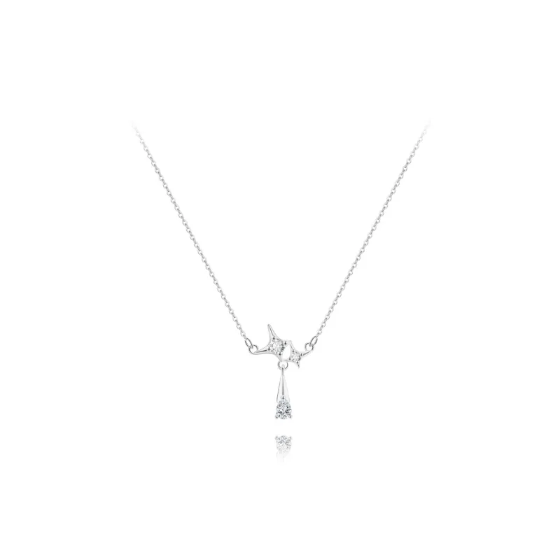 BLANK IN BLANK Sterling Silver Necklaces Women's Bestie Girlfriend Couple Birthday Gift Girl-8