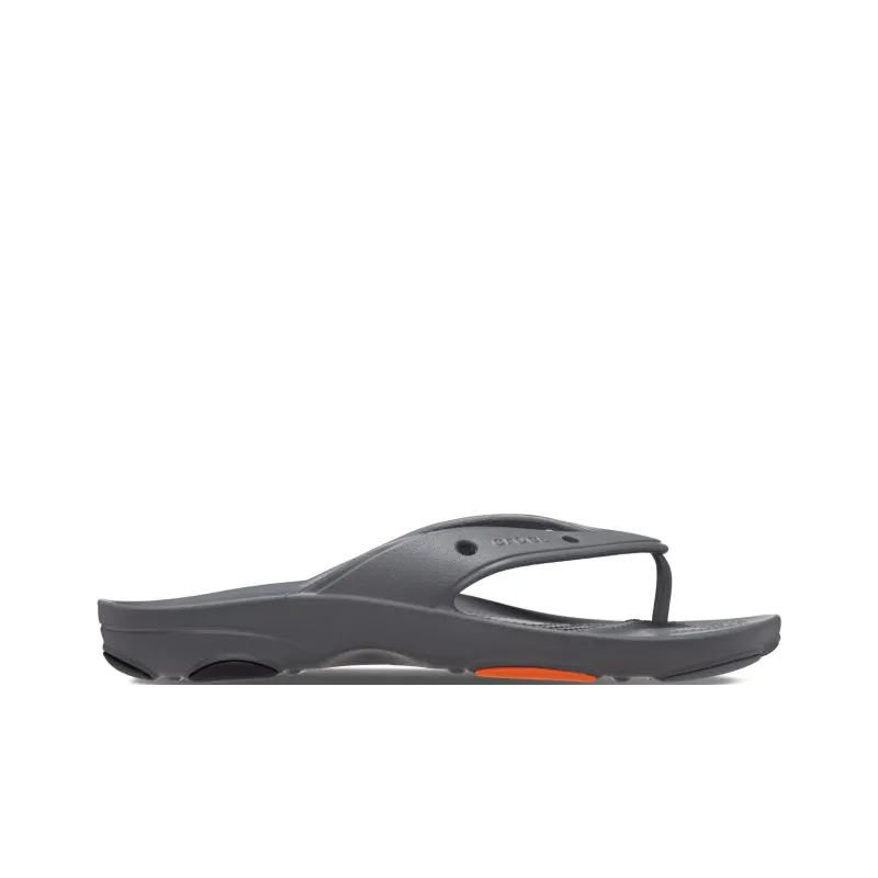 Crocs Flip Flops Unisex Dark Gray-1