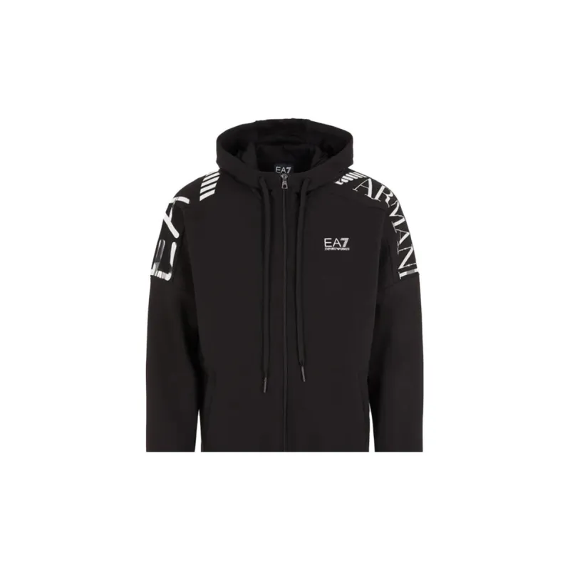 EMPORIO ARMANI EA7 Jackets Coats Men's Black-6