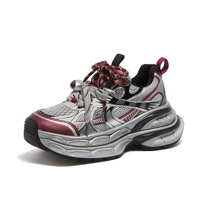 CAMEL Cushioned Slip-Resistant Abrasion-Resistant Low-Top Chunky Sneakers Women's-8