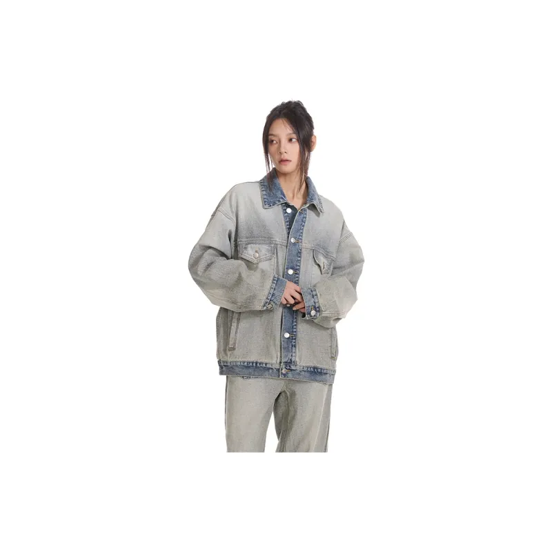 BTW Jackets Coats Unisex Light Blue-4