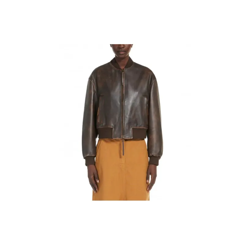 WEEKEND MaxMara Hiltex Zip Up Bomber Jacket-3