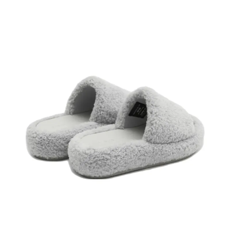 SMFK Slip Resistant Slide Slippers Women's Dusty Gray-1