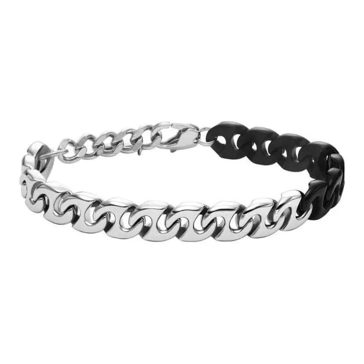 DIESEL Logo plaque Bracelet-1