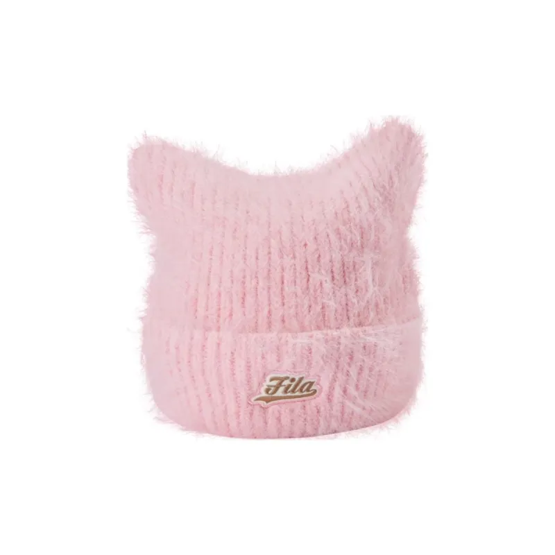 FILA FUSION Acrylic Beanies Women's Gel Pink-1