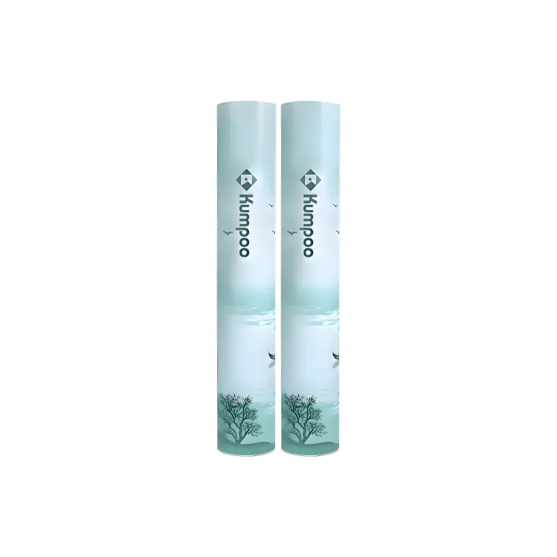 KUMPOO Azure Goose Feather Shuttlecock 12 Pack Goose Feather All Round Goose Feather Indoor Training Shuttlecocks-6