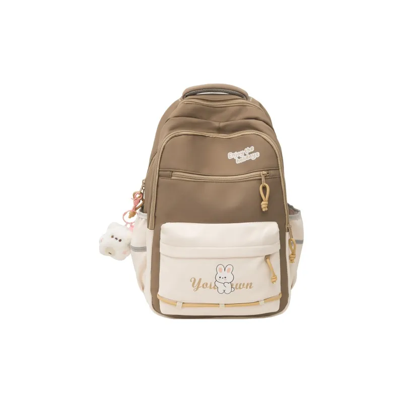 Barang Bear Nylon Backpack Unisex Multicolor-6
