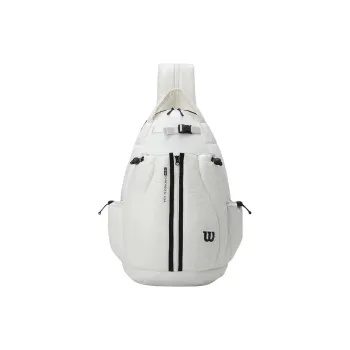 Wilson Nylon Shoulder Bag Crossbody Bag Women's White