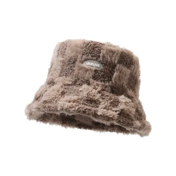 BSELEON Plush Bucket Hats Unisex