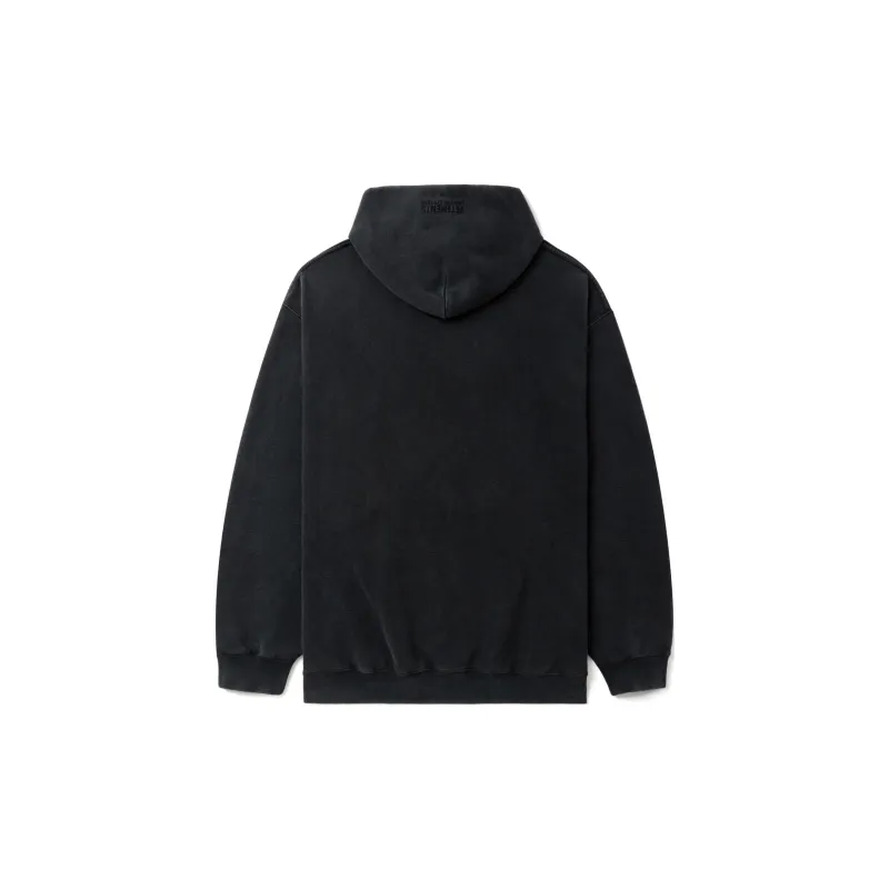 Vetements Paris Xxxl Hoodie 'Washed Black'-1