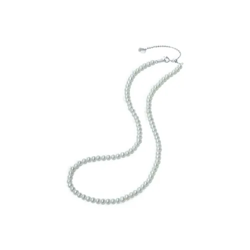 Oriental Jade Freshwater Pearl Necklaces Women's