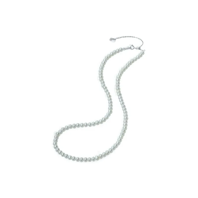 Oriental Jade Freshwater Pearl Necklaces Women's-0