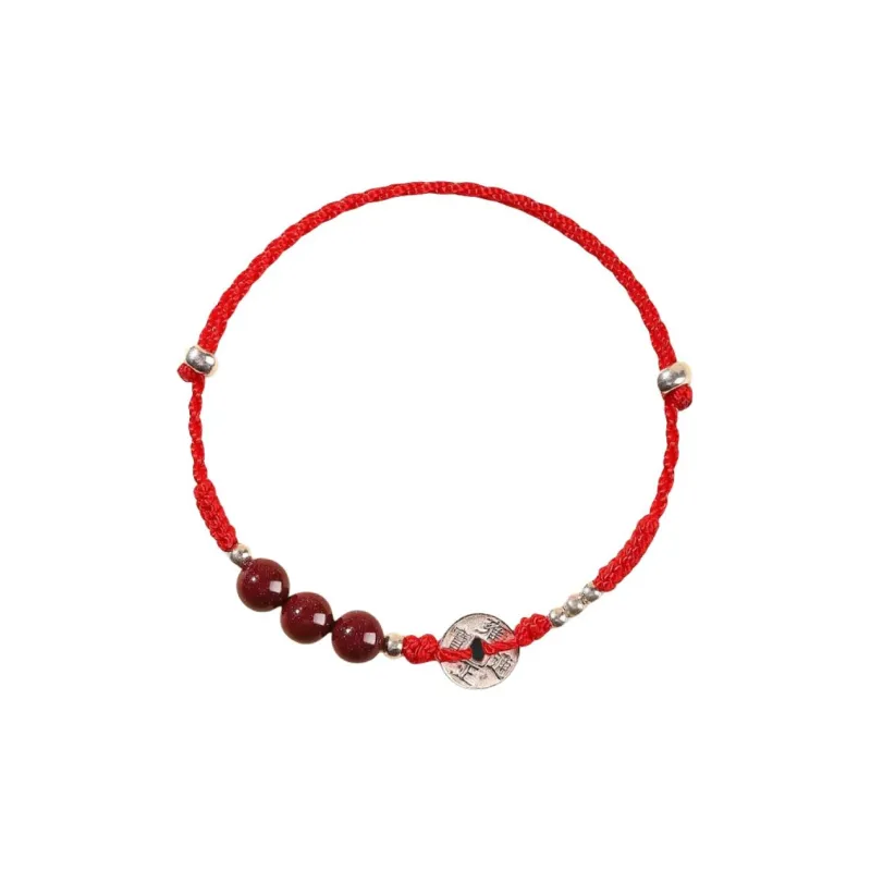 Sima Is Ethereal Reconstructed Cinnabar Bracelets Unisex-0