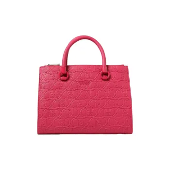 LIU·JO Polyester Blend With Polyurethane Tote Bag Shopping Bag Shoulder Bag Crossbody Bag Handbag Women's Pink