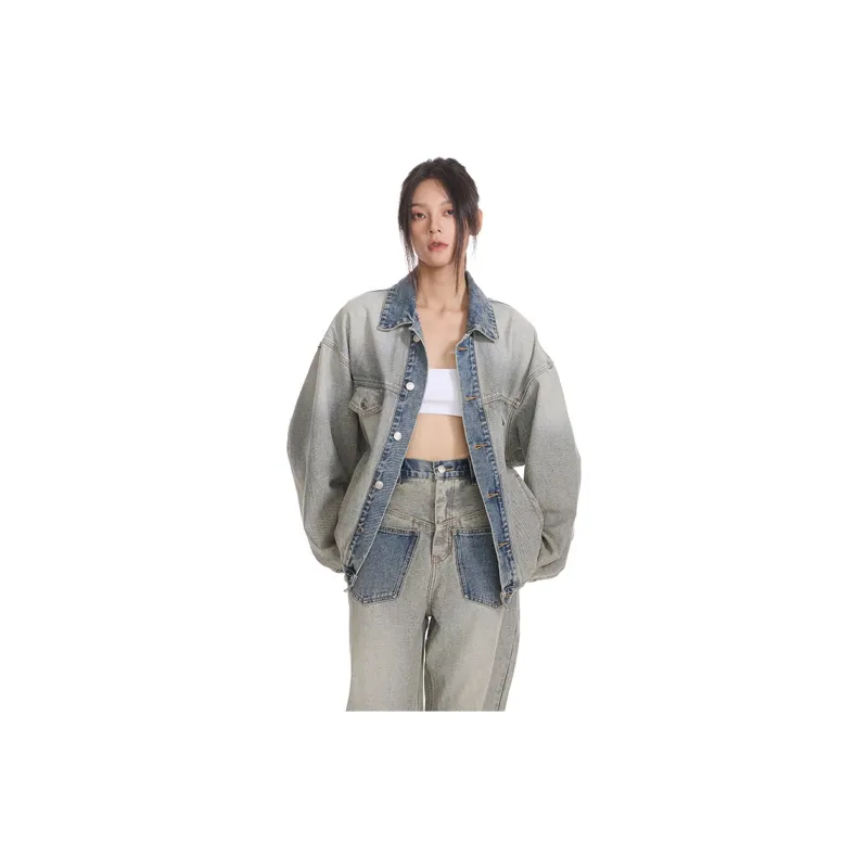 BTW Jackets Coats Unisex Light Blue-3