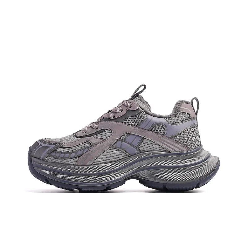 BURGELY Lightweight Warm Low-Top Chunky Sneakers Women's-1