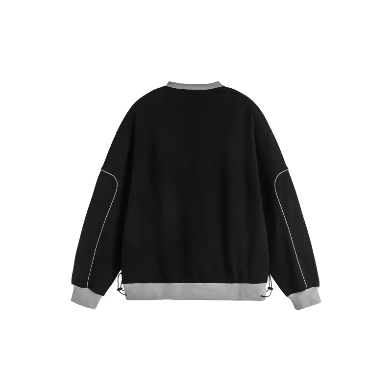 NARTALIY Sweatshirt Unisex Black-1