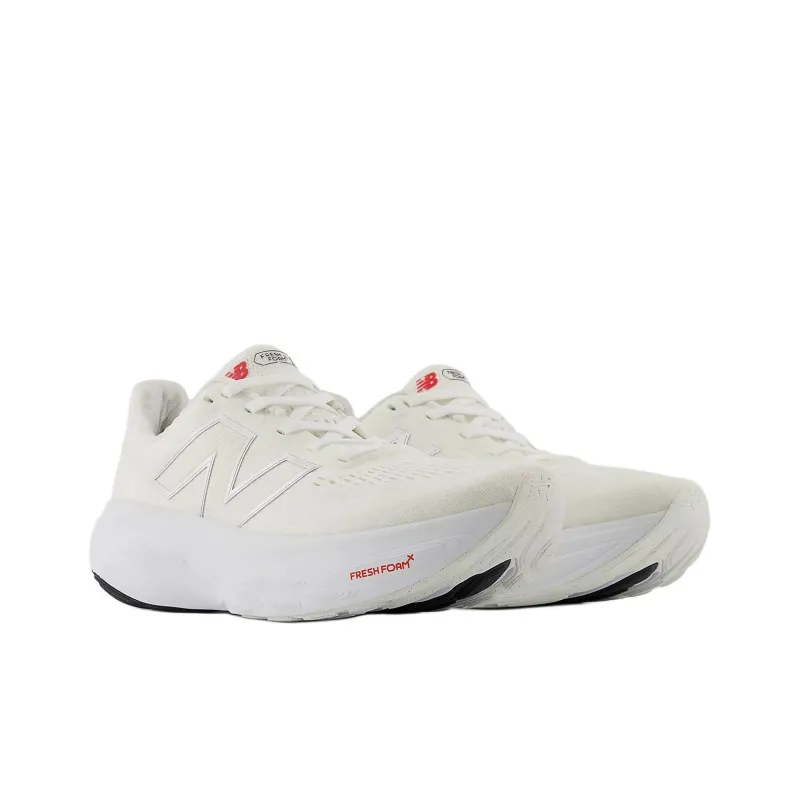 New Balance Slip Resistant Shock Absorbers Low Top Kids' Running Shoes White Gray Teenagers-1