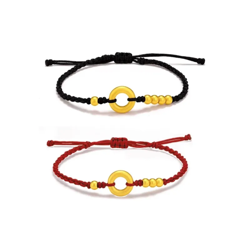 BHI Alloy Braided Rope Bracelets Unisex-4