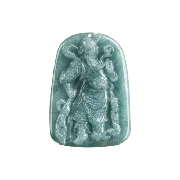 Jade Is Boundless Bean Type Jadeite Necklaces Unisex