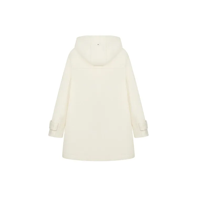 Teenie Weenie Coat Women's Ivory-1