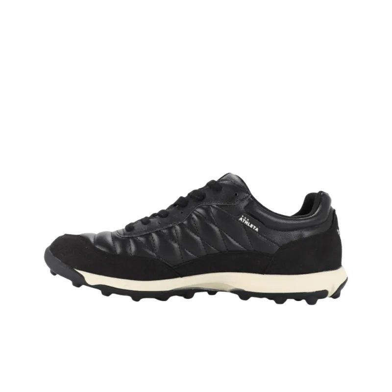 ATHLETA Anti-Slip Wear-Resistant Soccer Shoes Men's Black-0